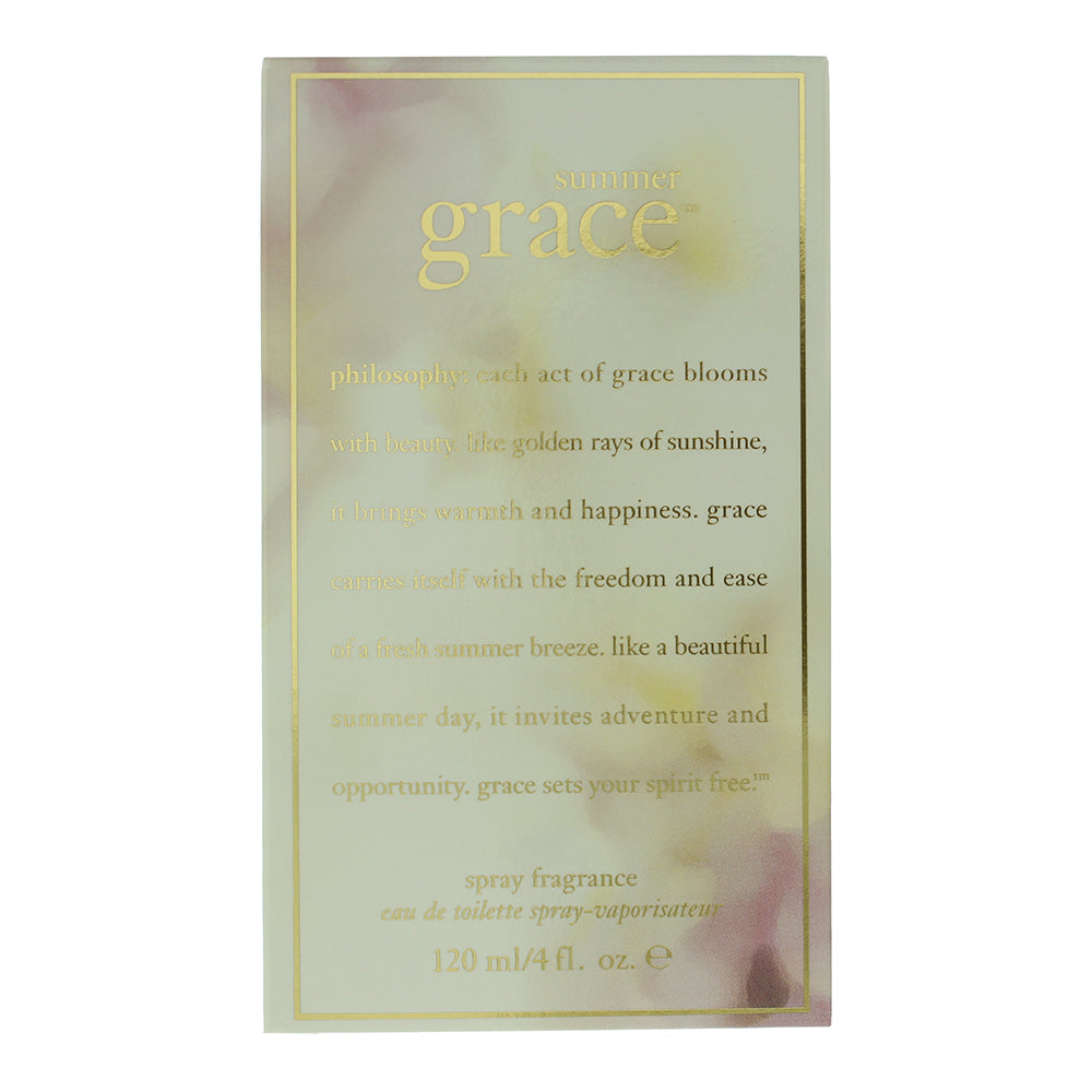 Philosophy Summer Grace Eau de Toilette 120ml - Box
