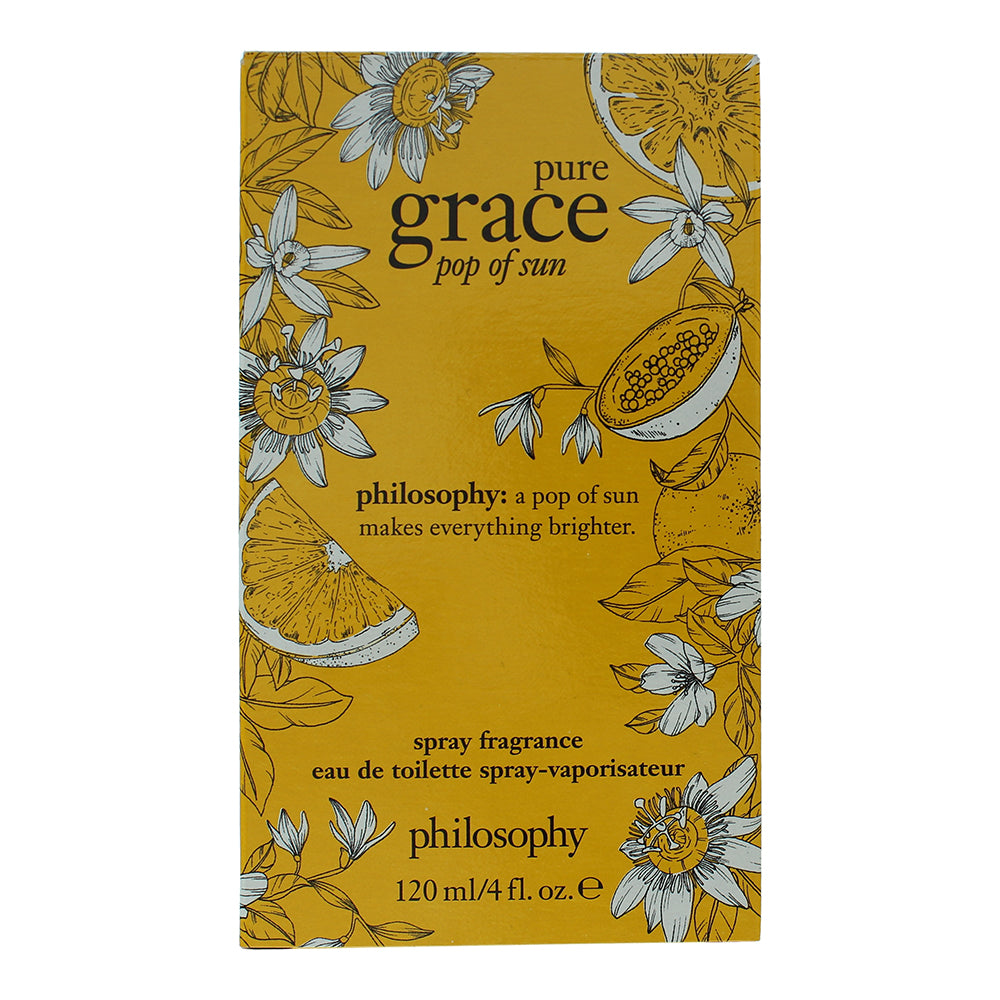 Philosophy Pure Grace Pop Of Sun Eau de Toilette 120ml - Box
