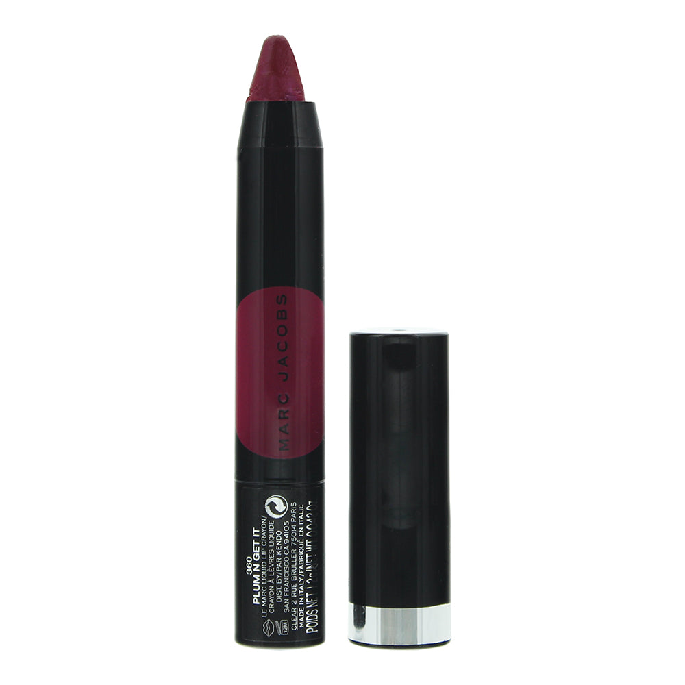 Marc Jacobs Le Marc Unboxed 360 Plum And Get It Lip Crayon 0.2g