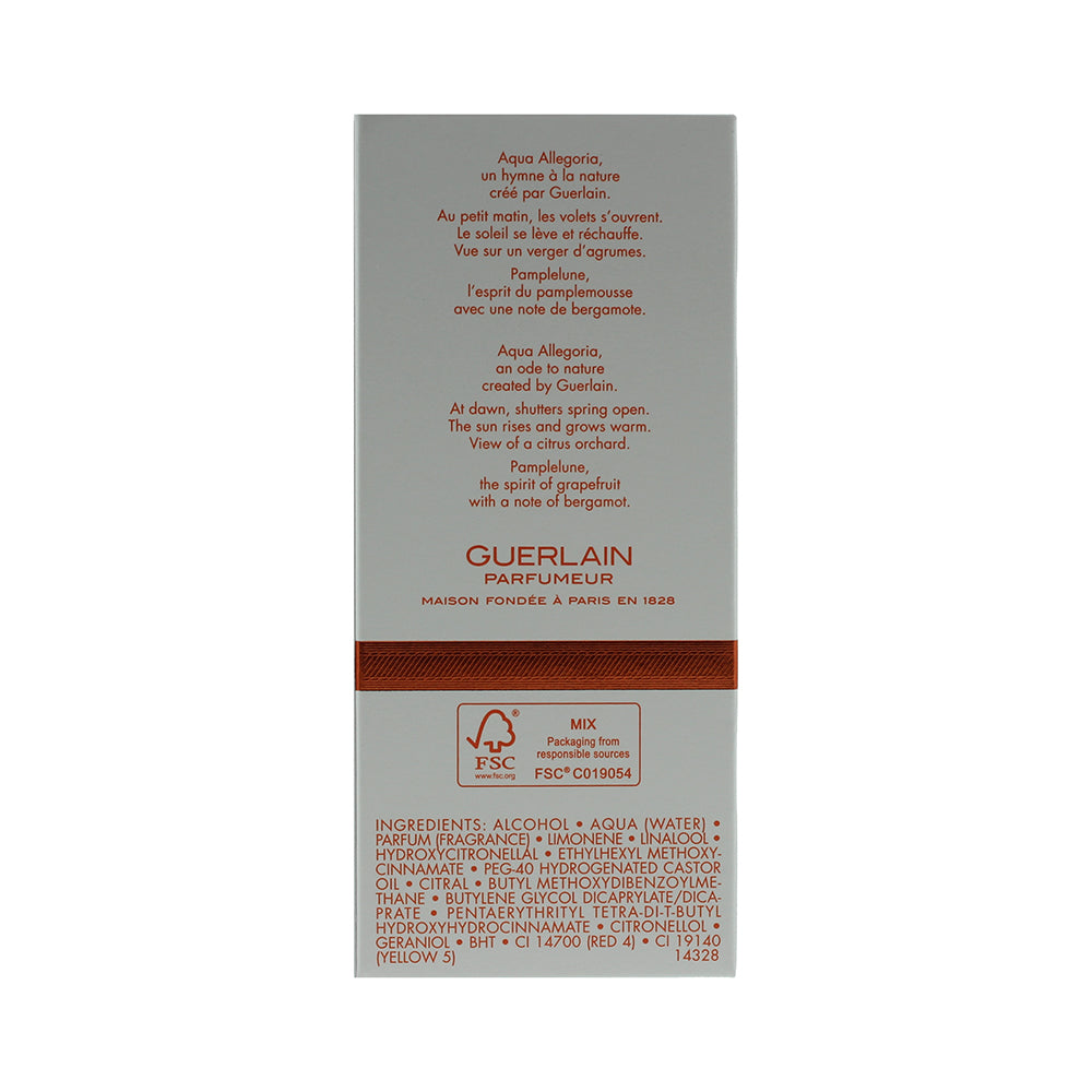 Guerlain Aqua Allegoria Pamplelune Eau De Toilette 75ml