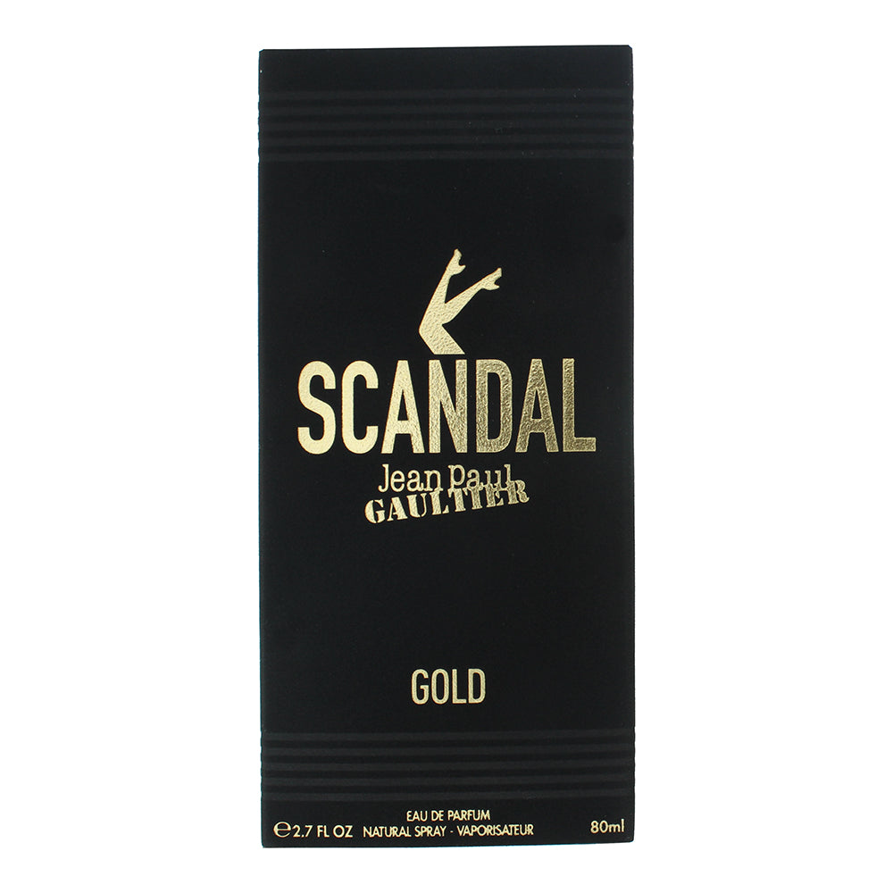 Jean Paul Gaultier Scandal Gold Eau de Parfum 80ml - Box