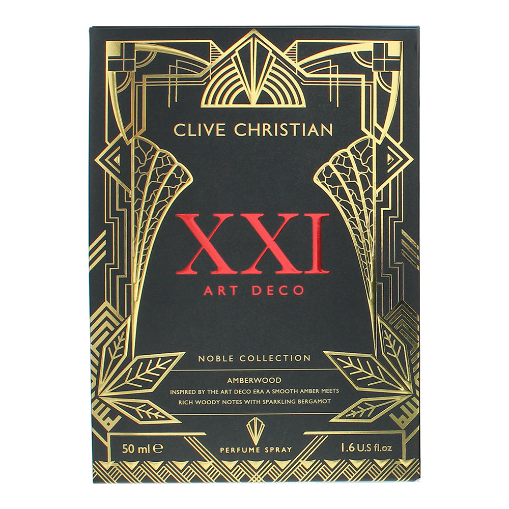 Clive Christian Noble Collection XXI Art Deco Amberwood Parfum 50ml - Box