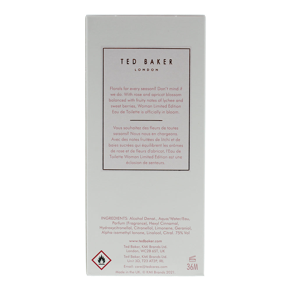 Ted Baker Woman Limited Edition Eau de Toilette 100ml