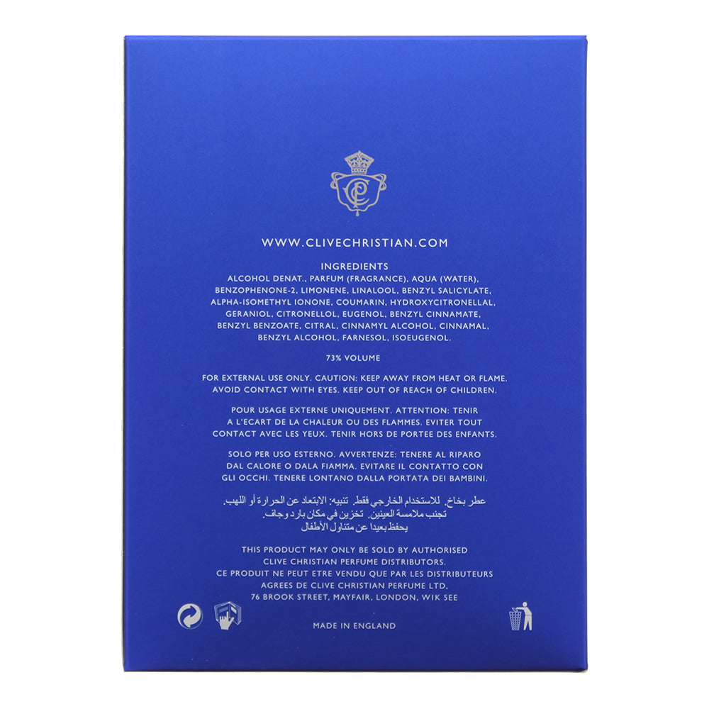 Clive Christian Addictive Arts Jump Up And Kiss Me Hedonistic Parfum 50ml - Ingredients