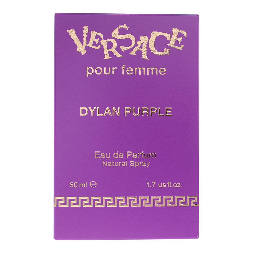 Versace Dylan Purple Pour Femme Eau de Parfum 50ml - Box