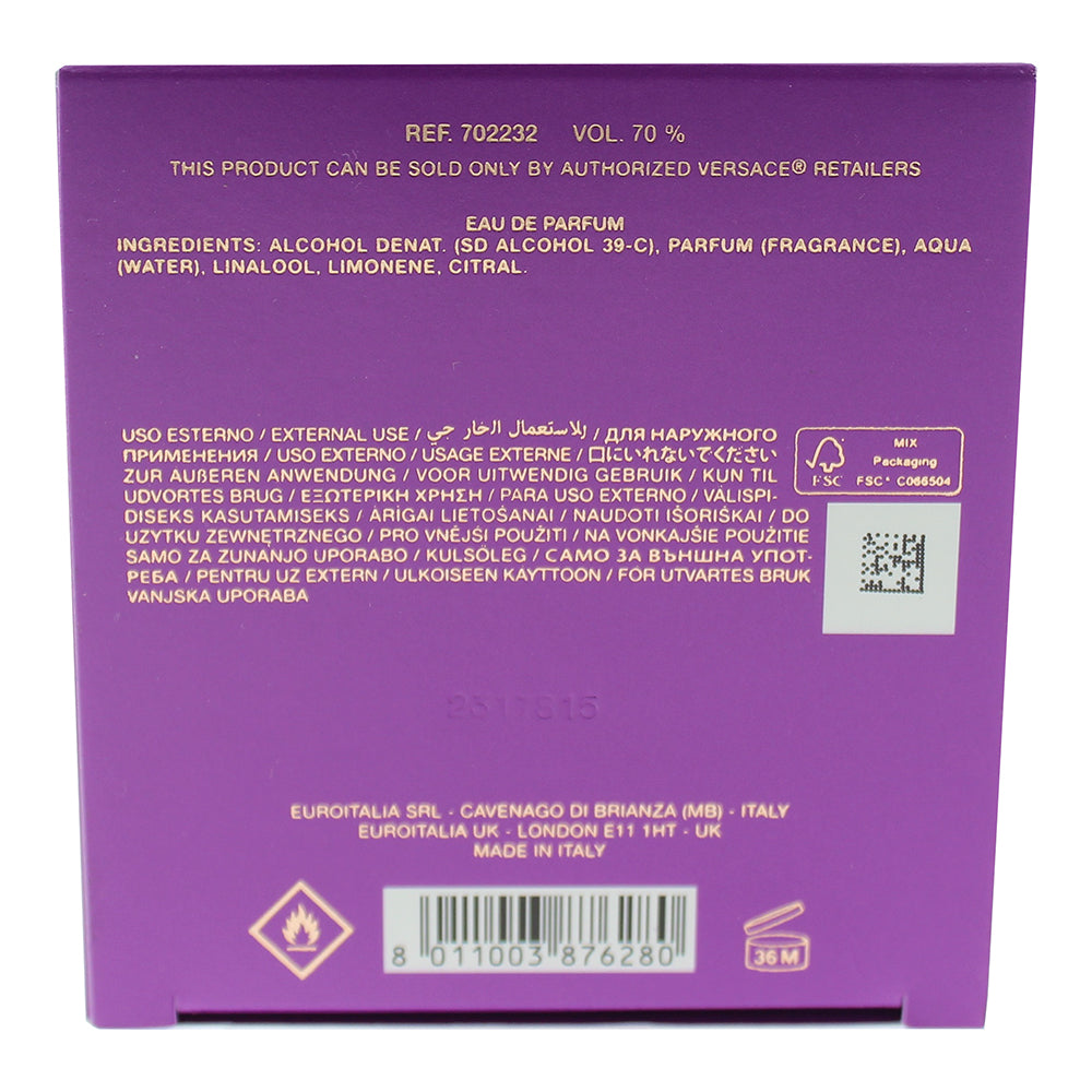 Versace Dylan Purple Pour Femme Eau de Parfum 100ml