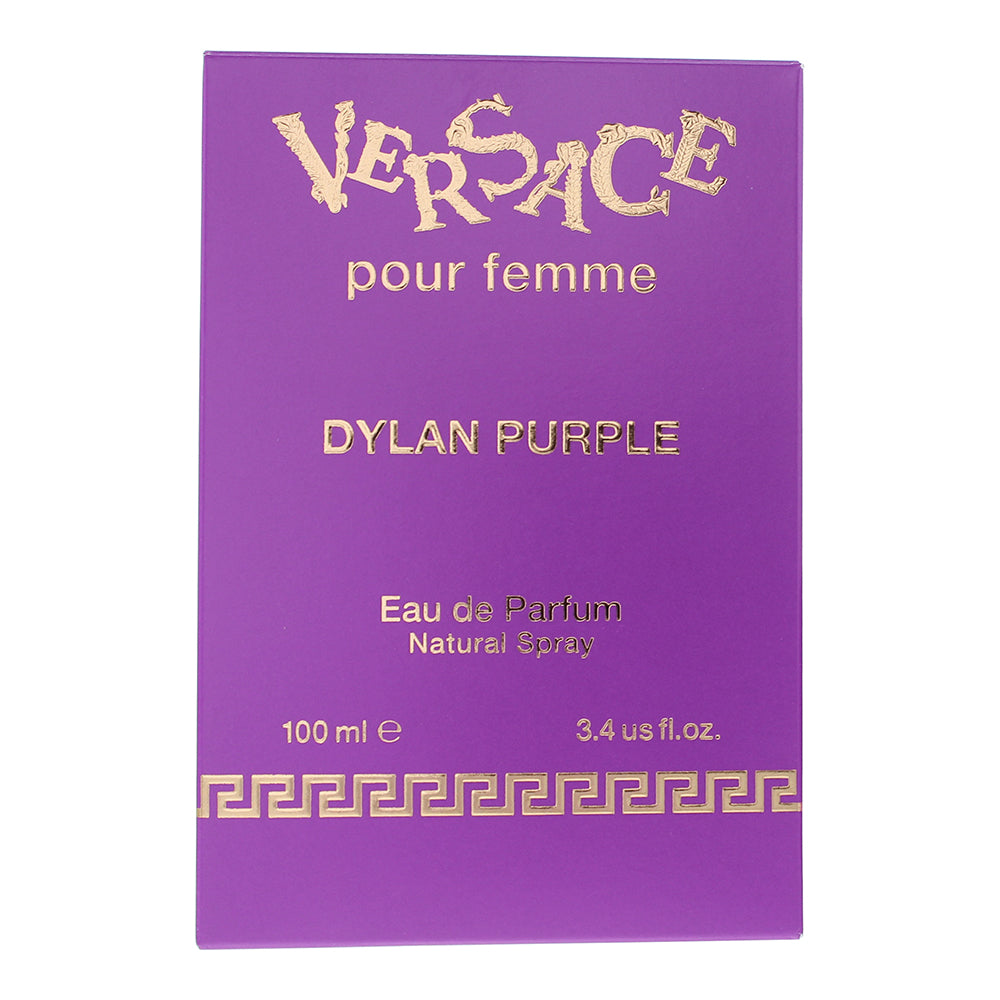 Versace Dylan Purple Pour Femme Eau de Parfum 100ml - Box