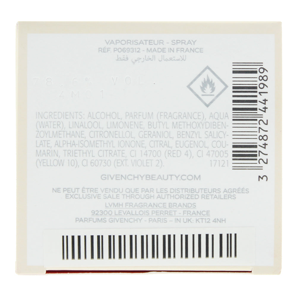 Givenchy L'interdit Eau De Toilette 80ml