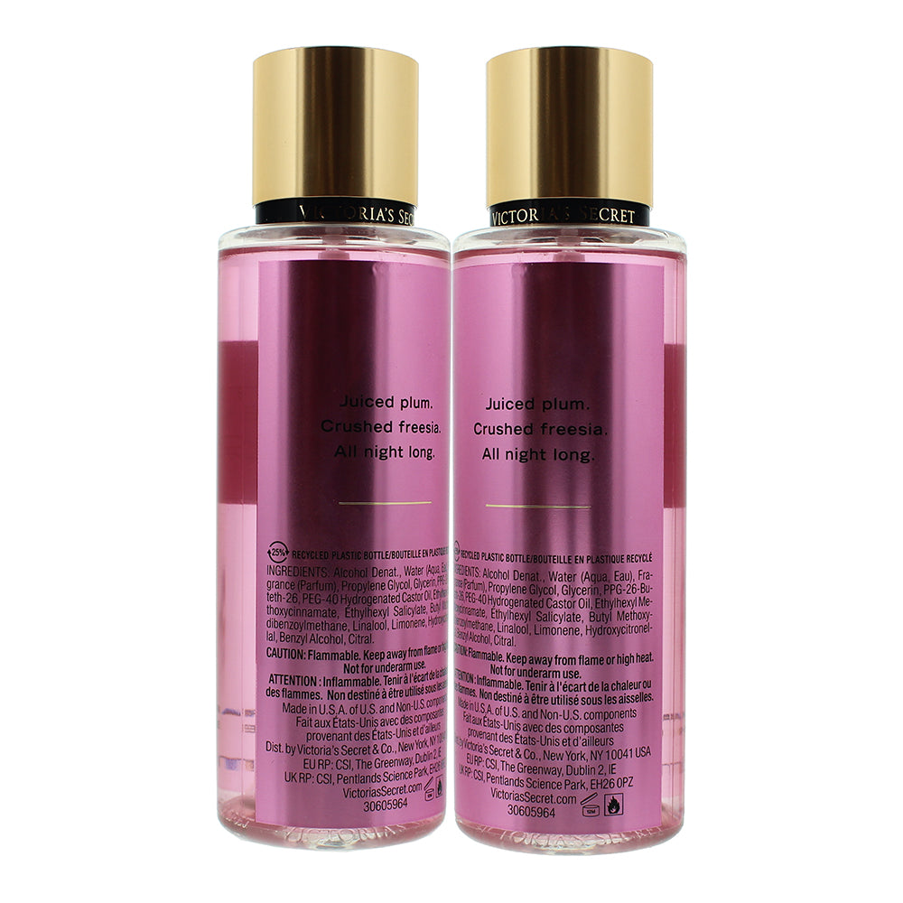Victoria's Secret Pure Seduction Fragrance Mist 250ml - Ingredients