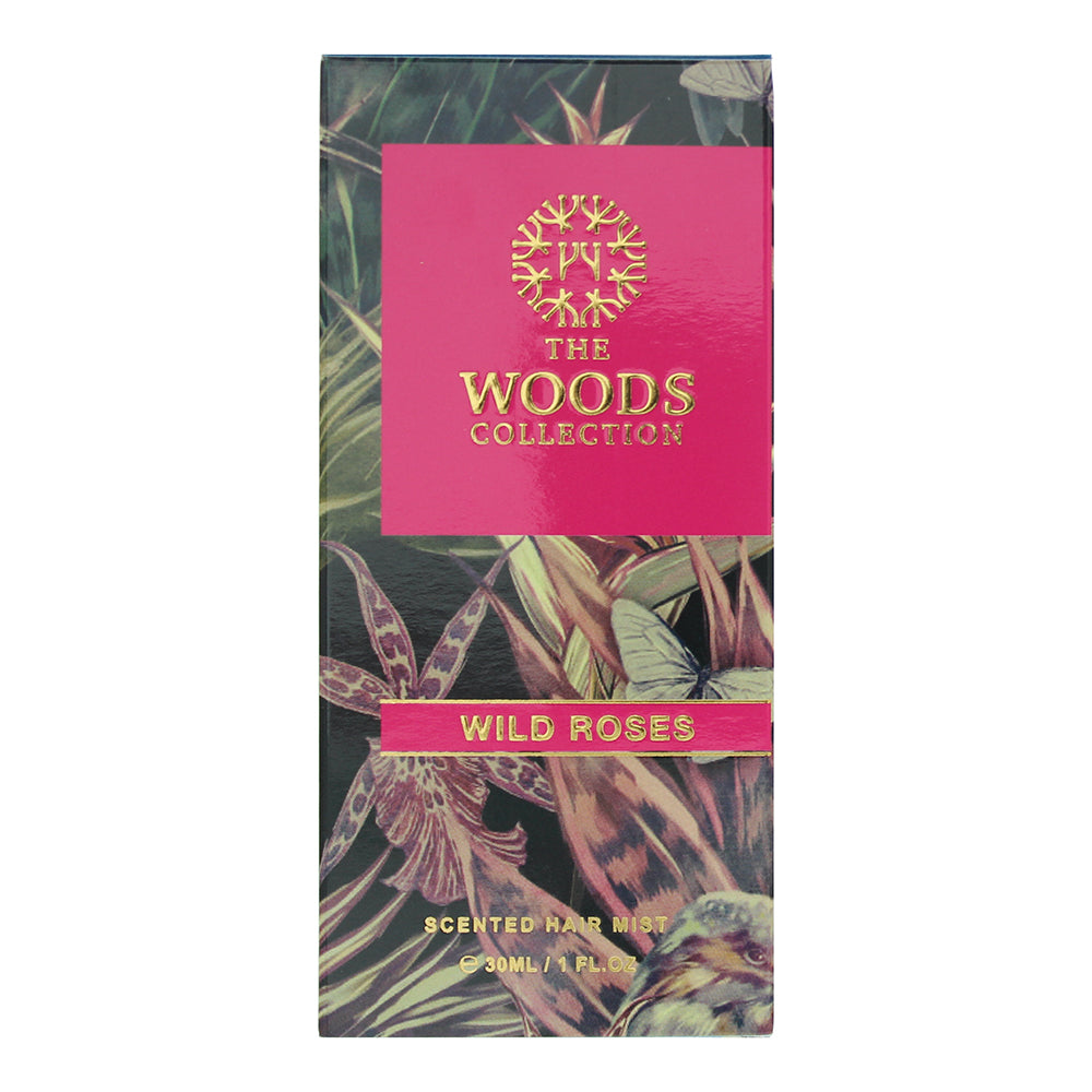 The Woods Collection Wild Rose Hair Mist 30ml - Box