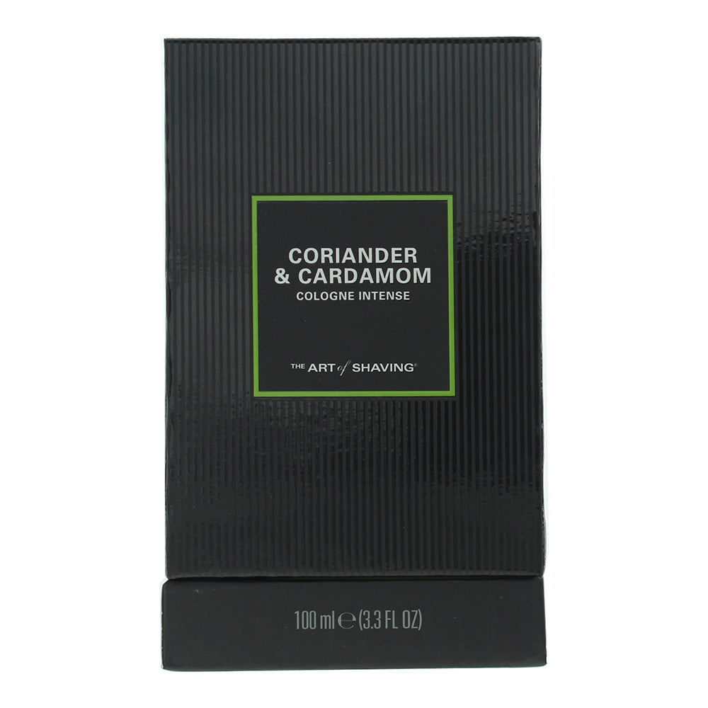 The Art Of Shaving Coriander & Cardamom Eau De Cologne 100ml - Box