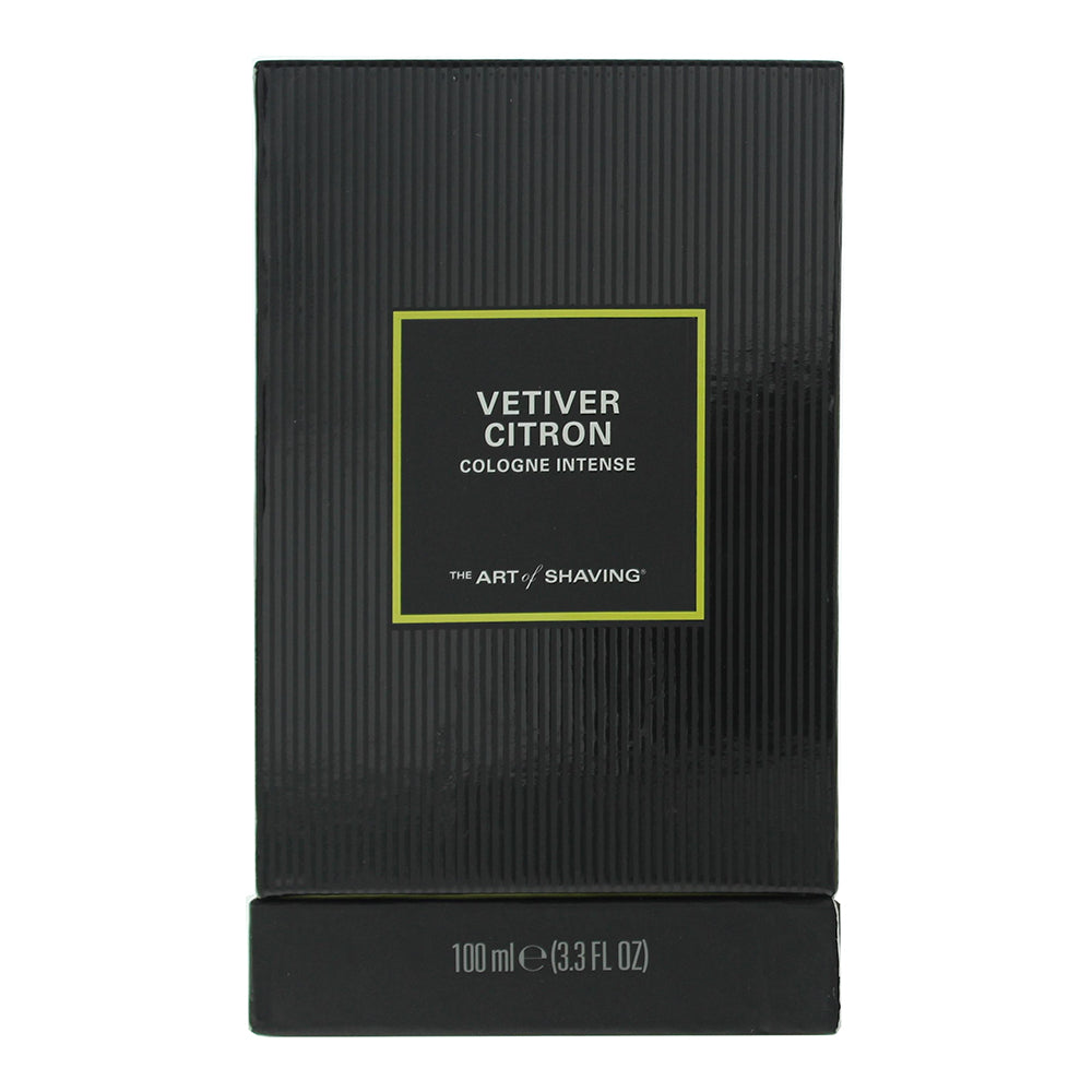 The Art Of Shaving Vetiver Citron Eau De Cologne 100ml - Box