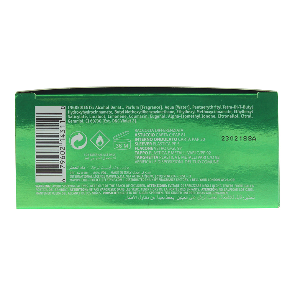 Police Potion Absinthe For Him Eau De Parfum 100ml