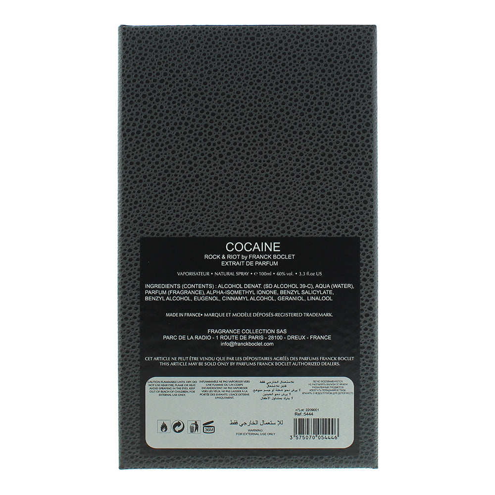 Franck Boclet Cocaine Extrait De Parfum 100ml