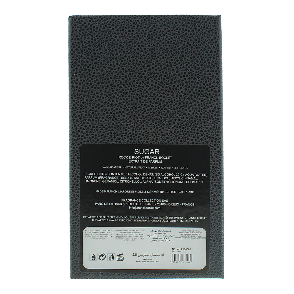 Franck Boclet Sugar Extrait De Parfum 100ml
