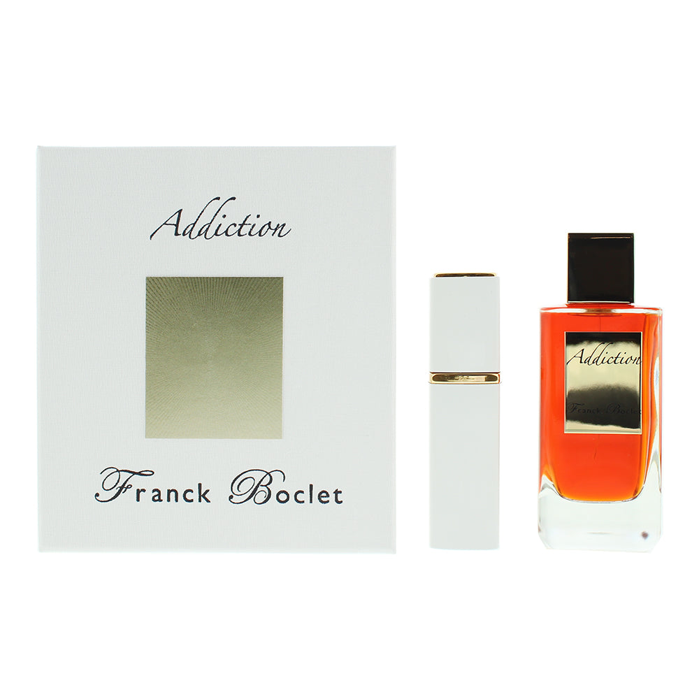 Franck Boclet Addiction 2 Piece Gift Set: Eau de Parfum 100ml - Eau de Parfum 20