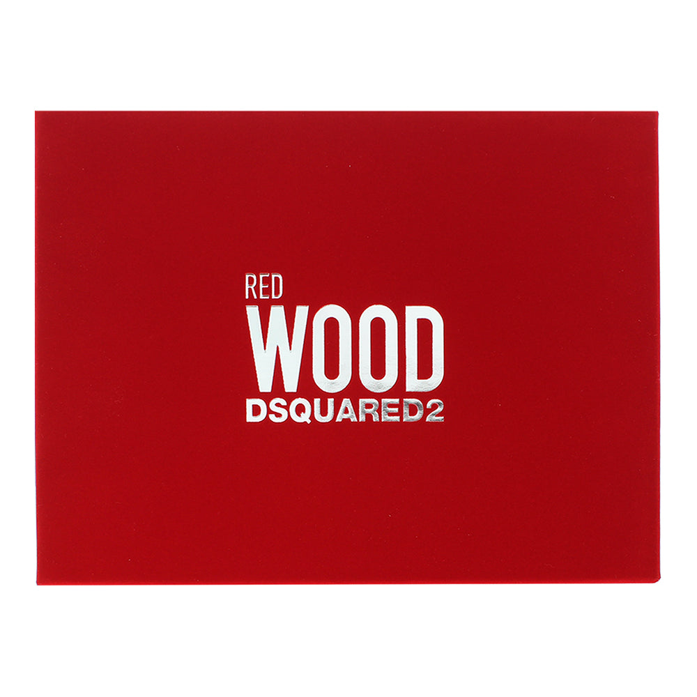 Dsquared2 Red Wood 3 Piece Gift Set: Eau de Toilette 100ml - Shower Gel 100ml -  - Box