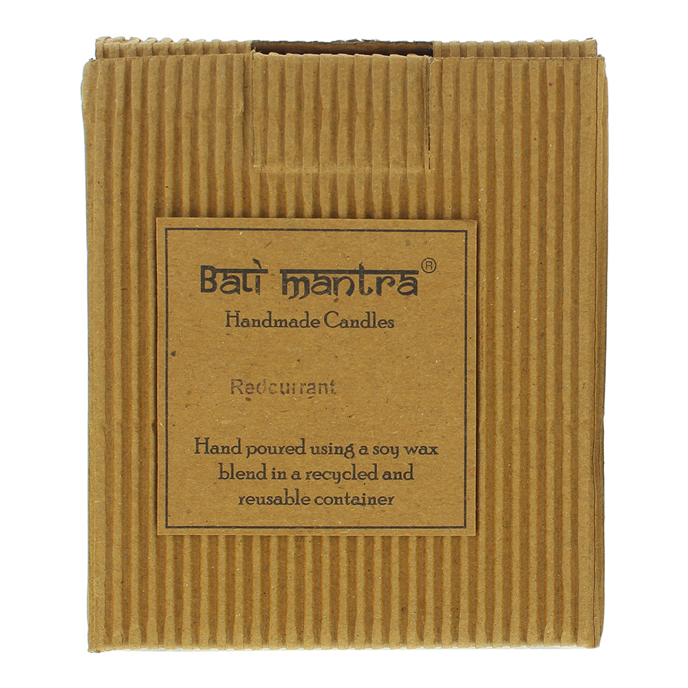 Bali Mantra Sunflower Tin Orange Redcurrant Candle 370g - Box