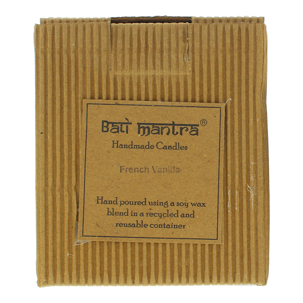 Bali Mantra Sunflower Tin Orange French Vanilla Candle 370g - Box