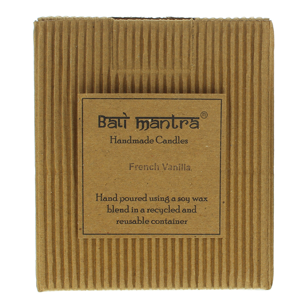 Bali Mantra Rose Tin Pink French Vanilla Candle 350g - Box