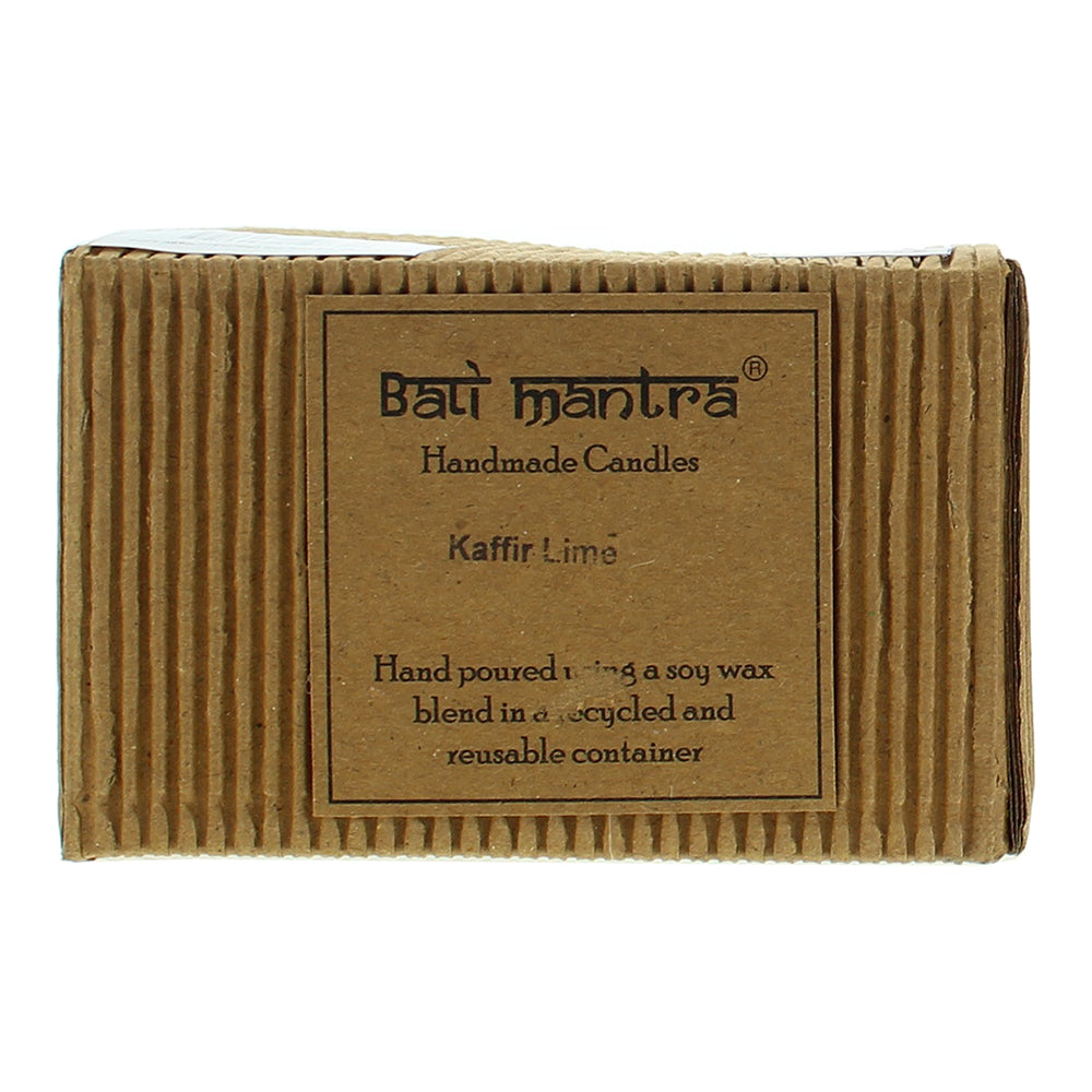 Bali Mantra Victorian Tin Round Kafir Lime Candle 280g - Box