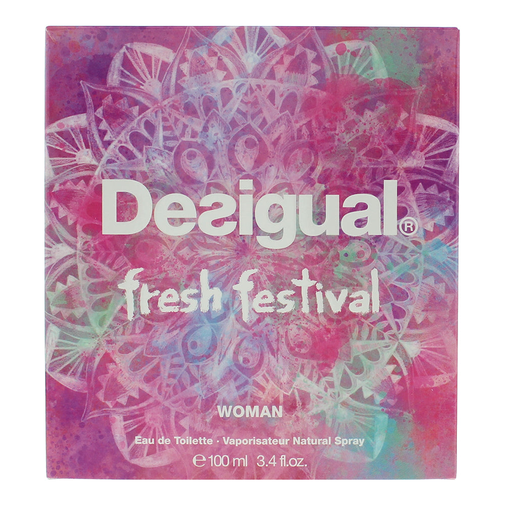 Desigual Fresh Festival Woman Eau de Toilette 100ml - Box