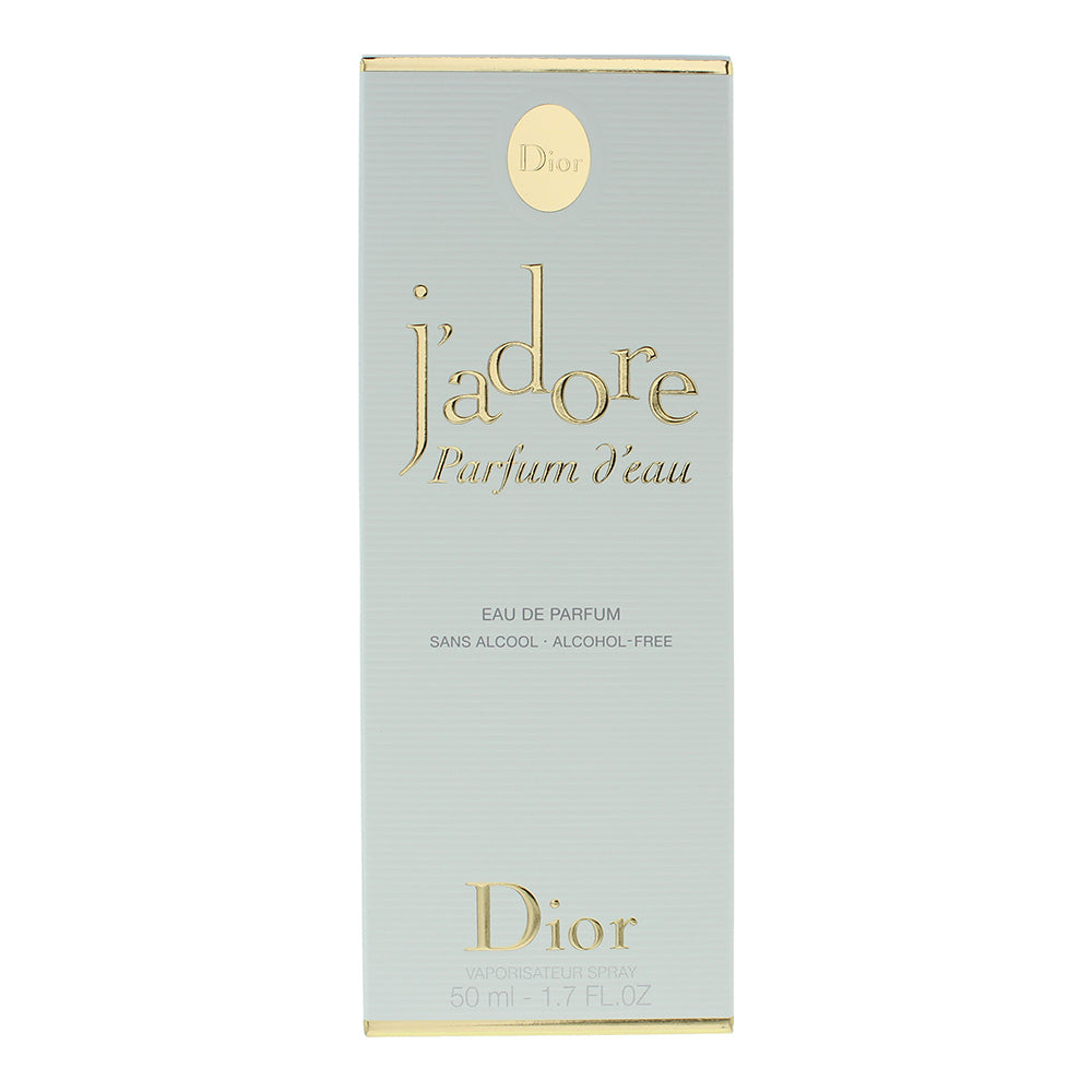 Dior J'adore Parfum D'eau Alcohol-Free Eau de Parfum 50ml - Box