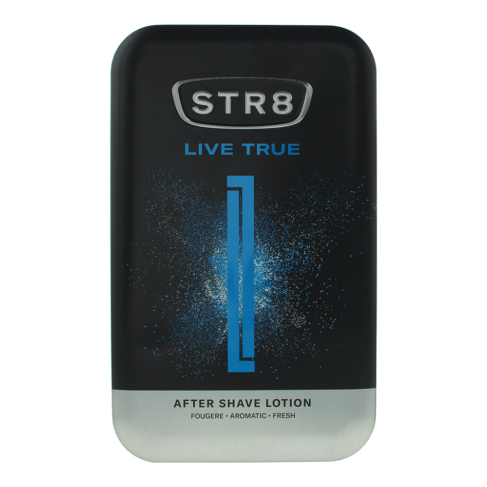 Str8 Live True Aftershave Lotion 100ml - Box
