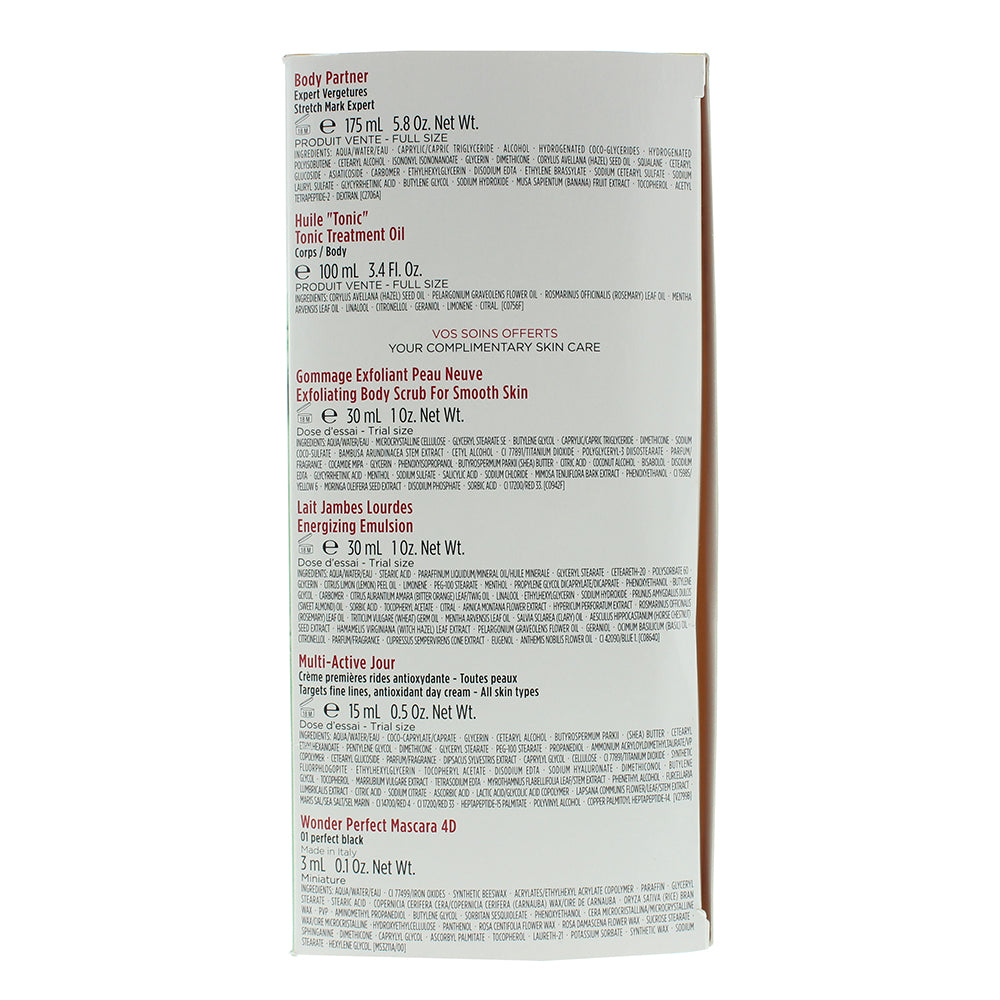 Clarins Beautiful Beginnings Marternity 6 Piece Gift Set: Body Oil 100ml - Body 