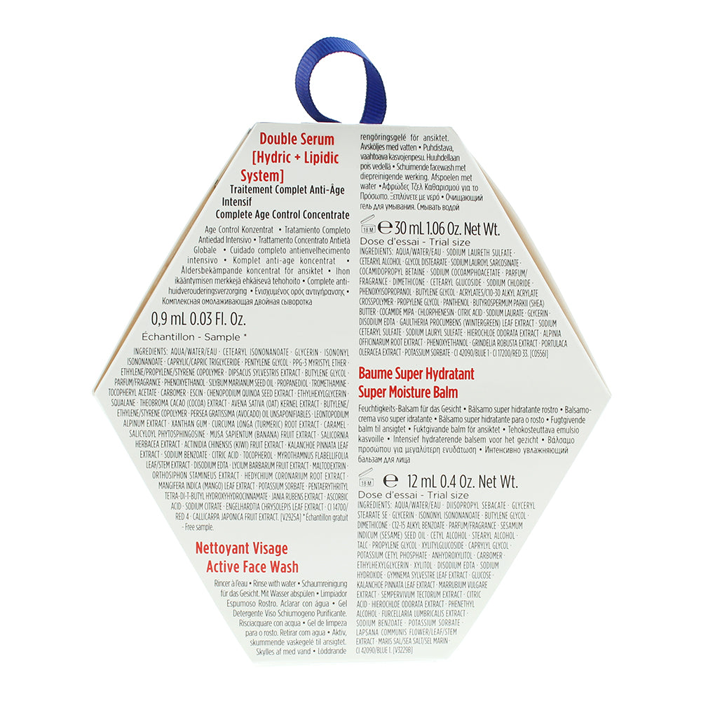 Clarins Men Recruit 3 Piece Gift Set: Super Moisturising Balm 12ml - Double Faci