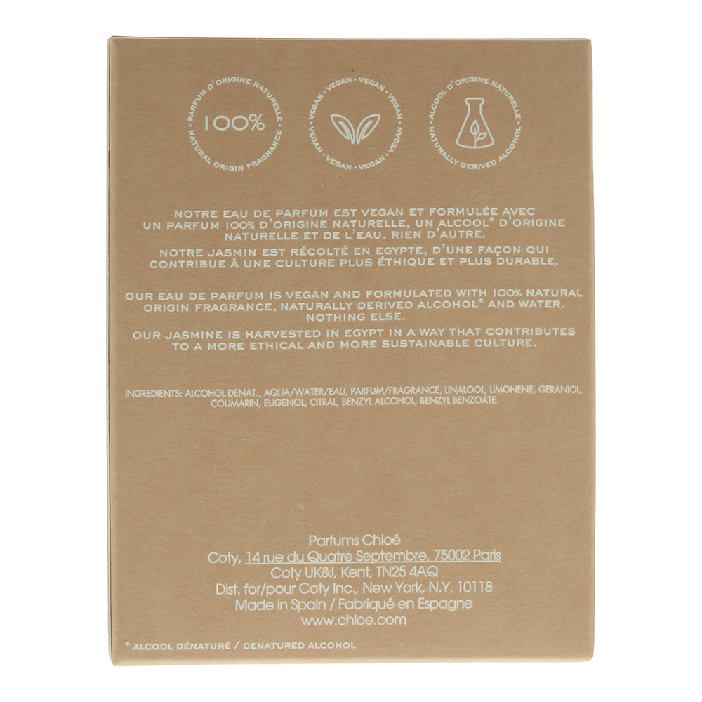 Chloé Nomade Naturelle Eau de Parfum 30ml - Ingredients