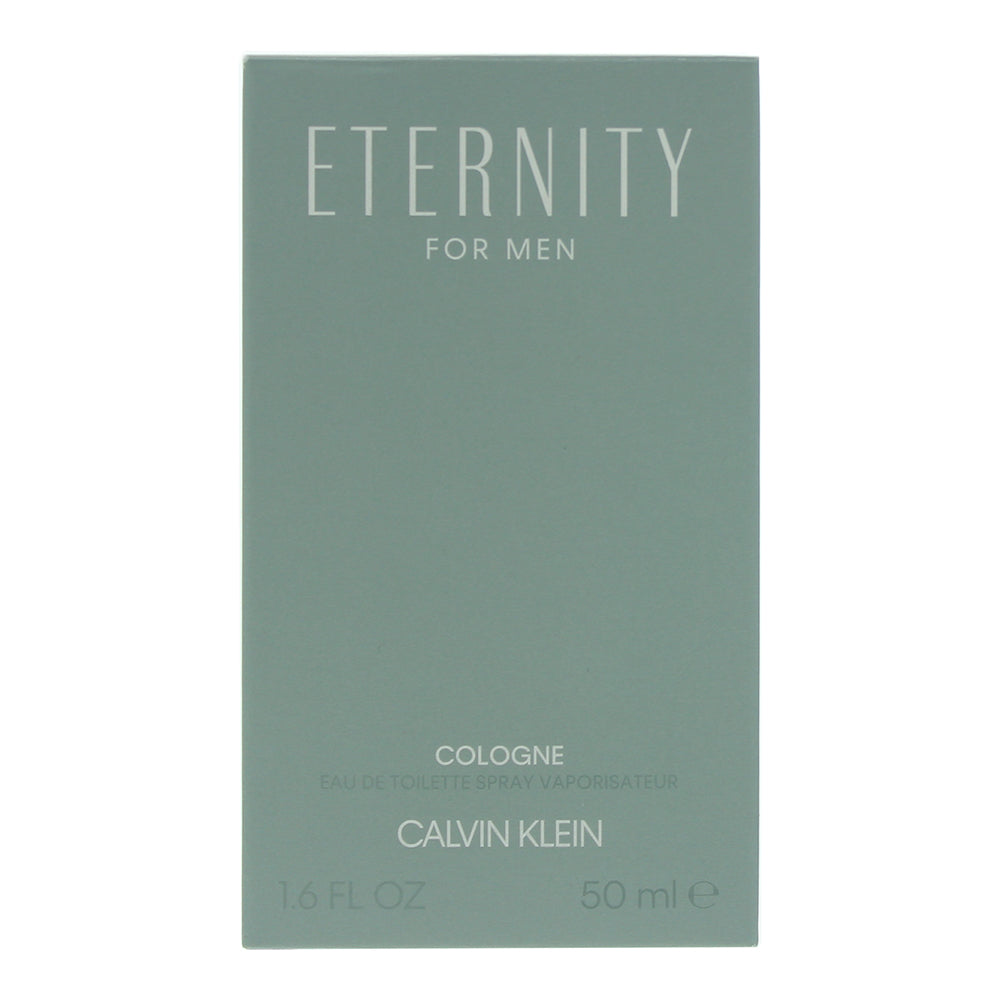 Calvin Klein Eternity For Men Cologne Eau de Toilette 50ml - Box