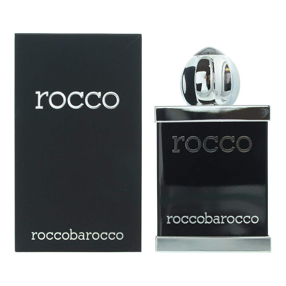 Rocco Barroco Black For Men Eau De Toilette 100ml