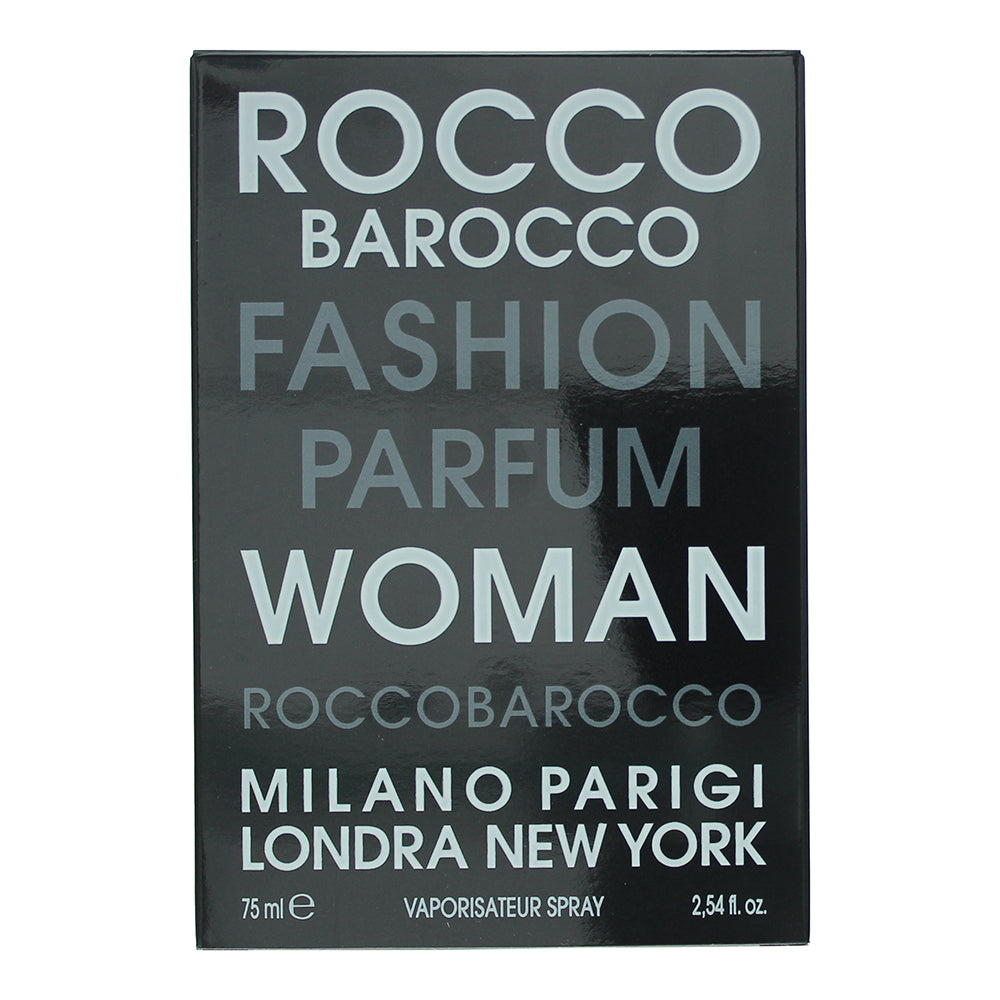 Rocco Barocco Fashion Parfum Woman Eau de Parfum 75ml - Box