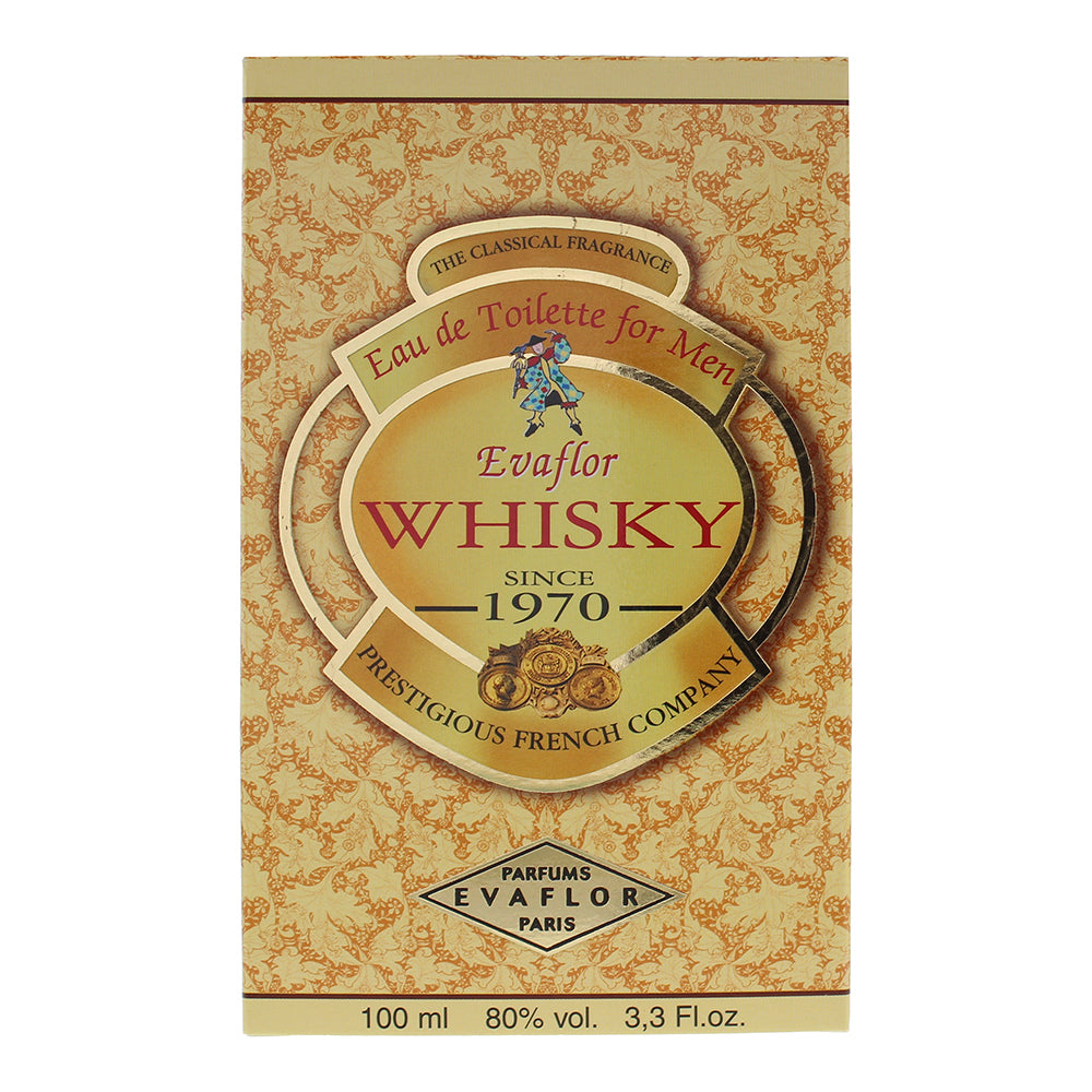 Evaflor Whisky Men Eau de Toilette 100ml - Box