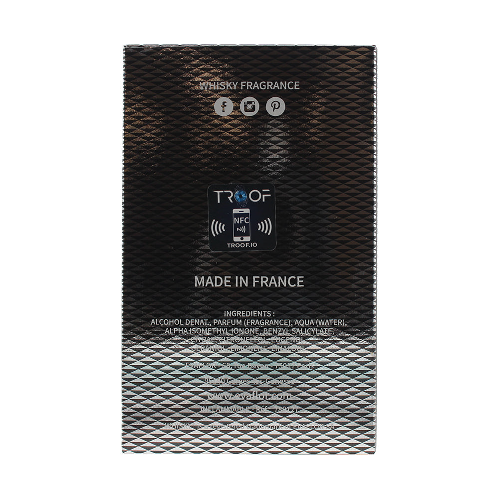 Evaflor Whisky Silver Eau De Toilette 100ml