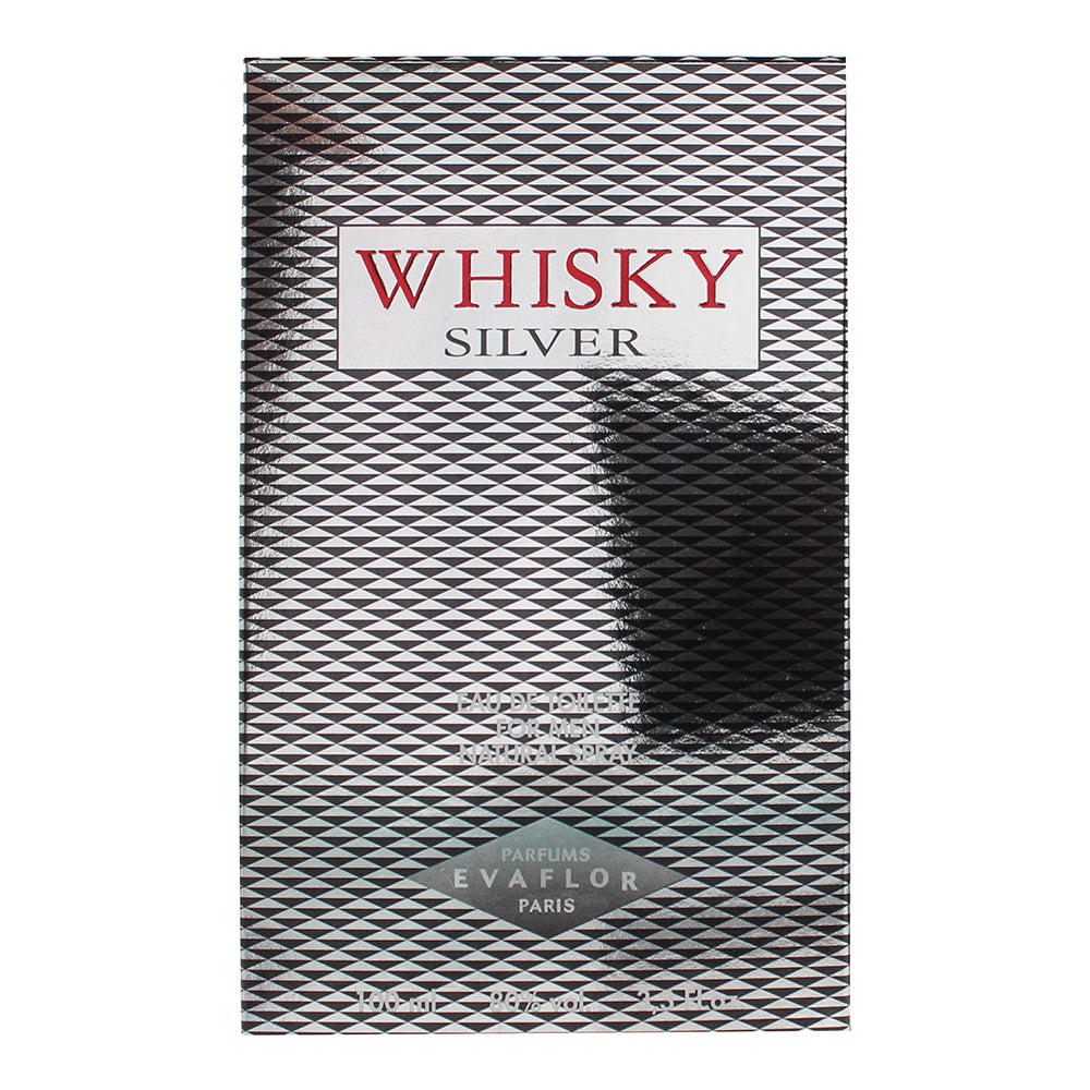 Evaflor Whisky Silver Eau de Toilette 100ml - Box