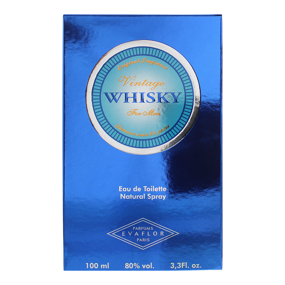 Evaflor Whisky Vintage For Men Eau de Toilette 100ml - Box