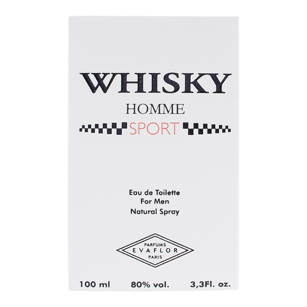 Evaflor Whisky Homme Sport Eau de Toilette 100ml - Box