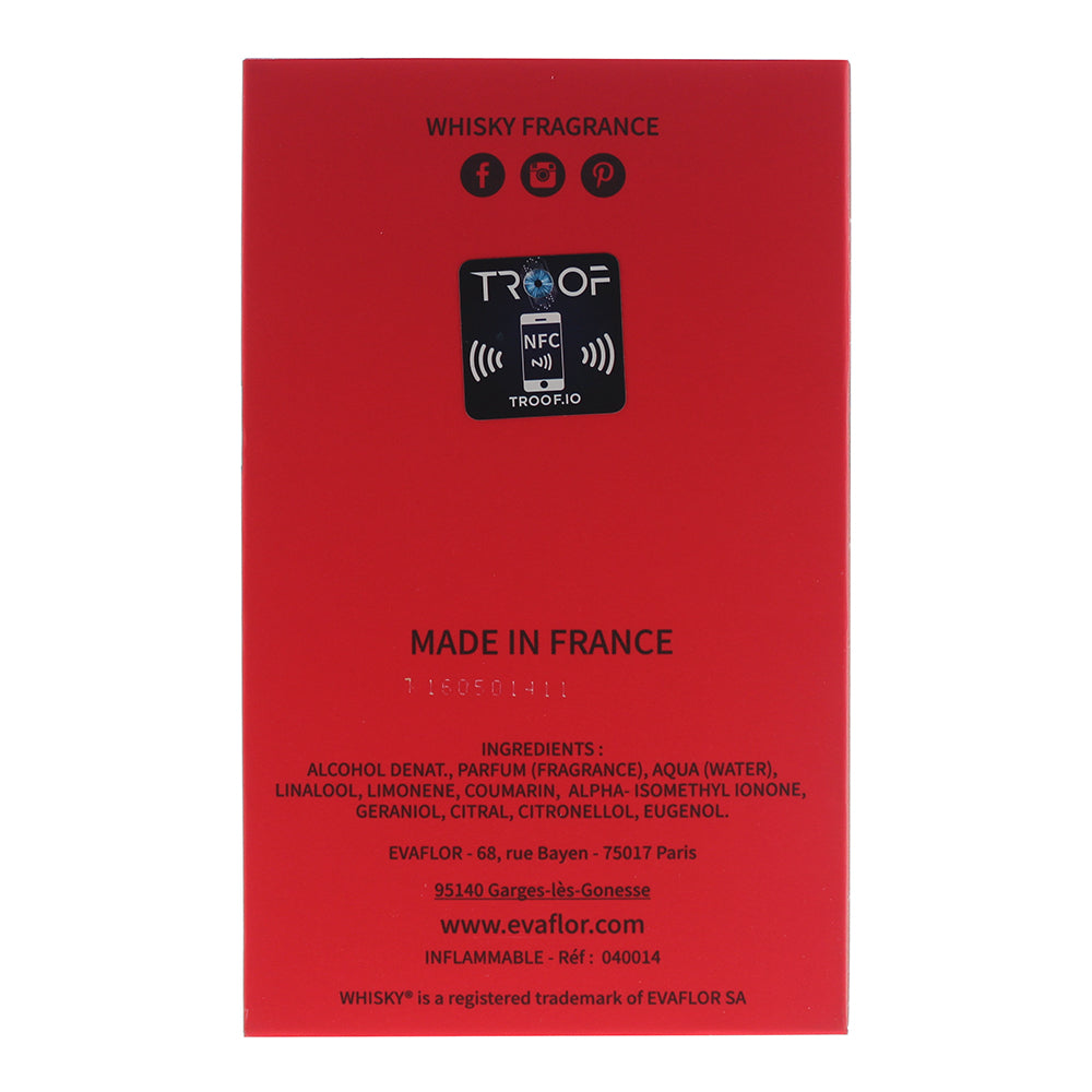 Evaflor Whisky Red Eau De Toilette 100ml