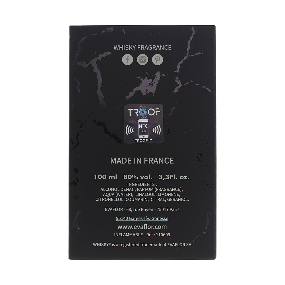 Evaflor Whisky Black Op Eau De Toilette 100ml