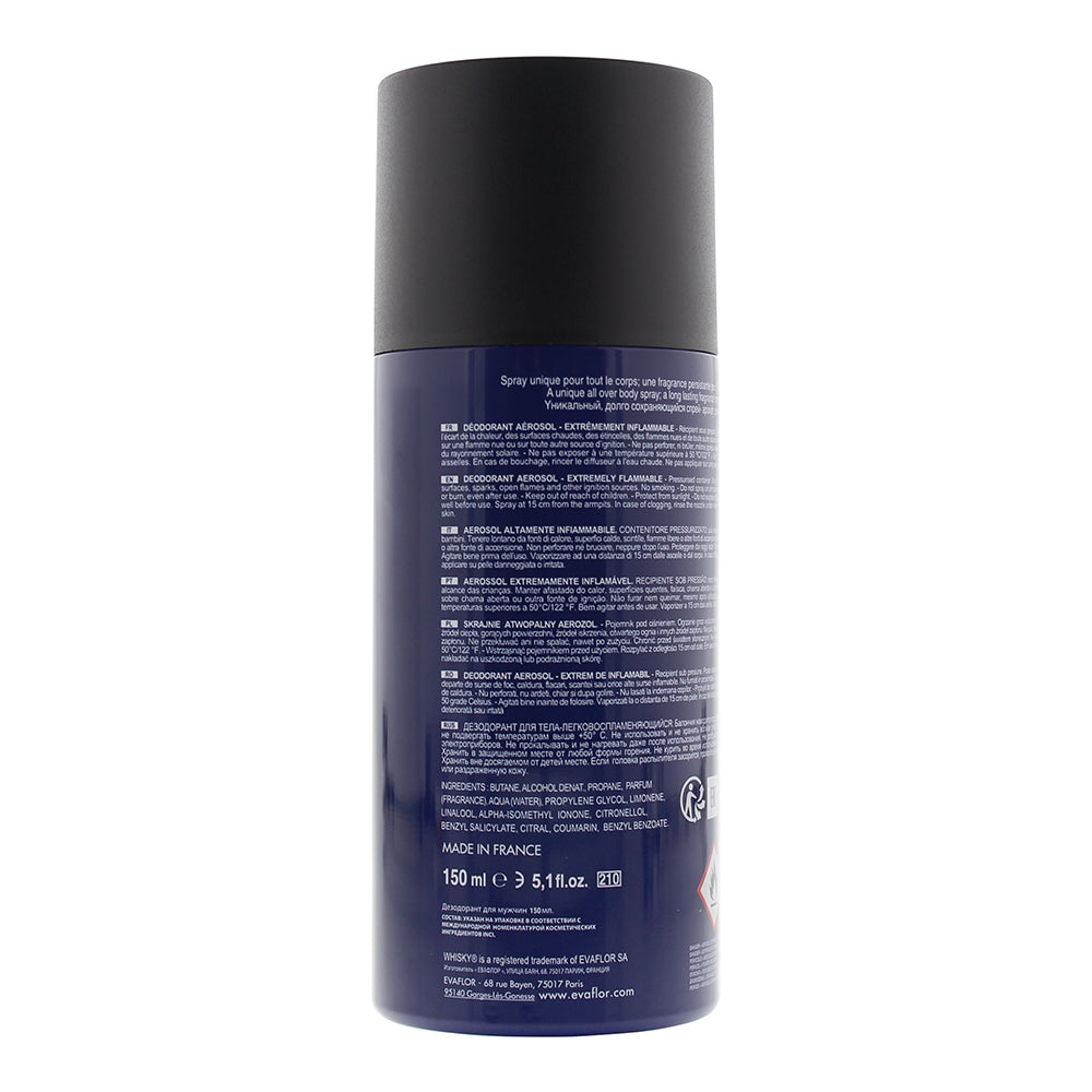 Evaflor Whisky Vintage Deodorant Spray 150ml