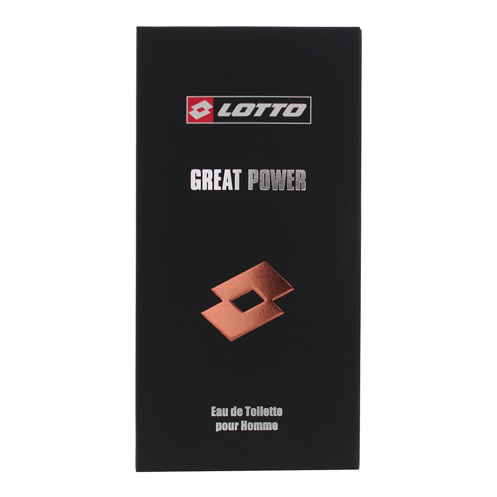 Lotto Great Power Eau de Toilette 100ml - Box