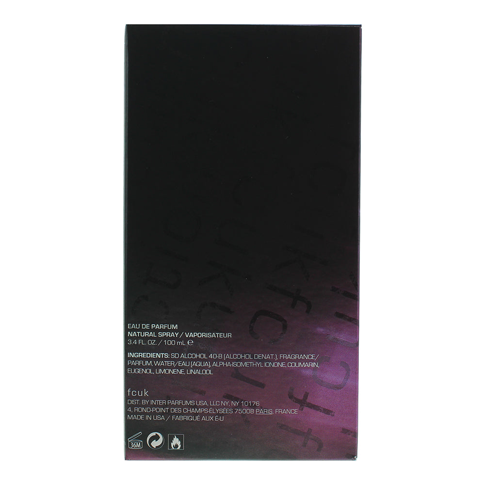 FCUK Friction Night Eau De Toilette 100ml