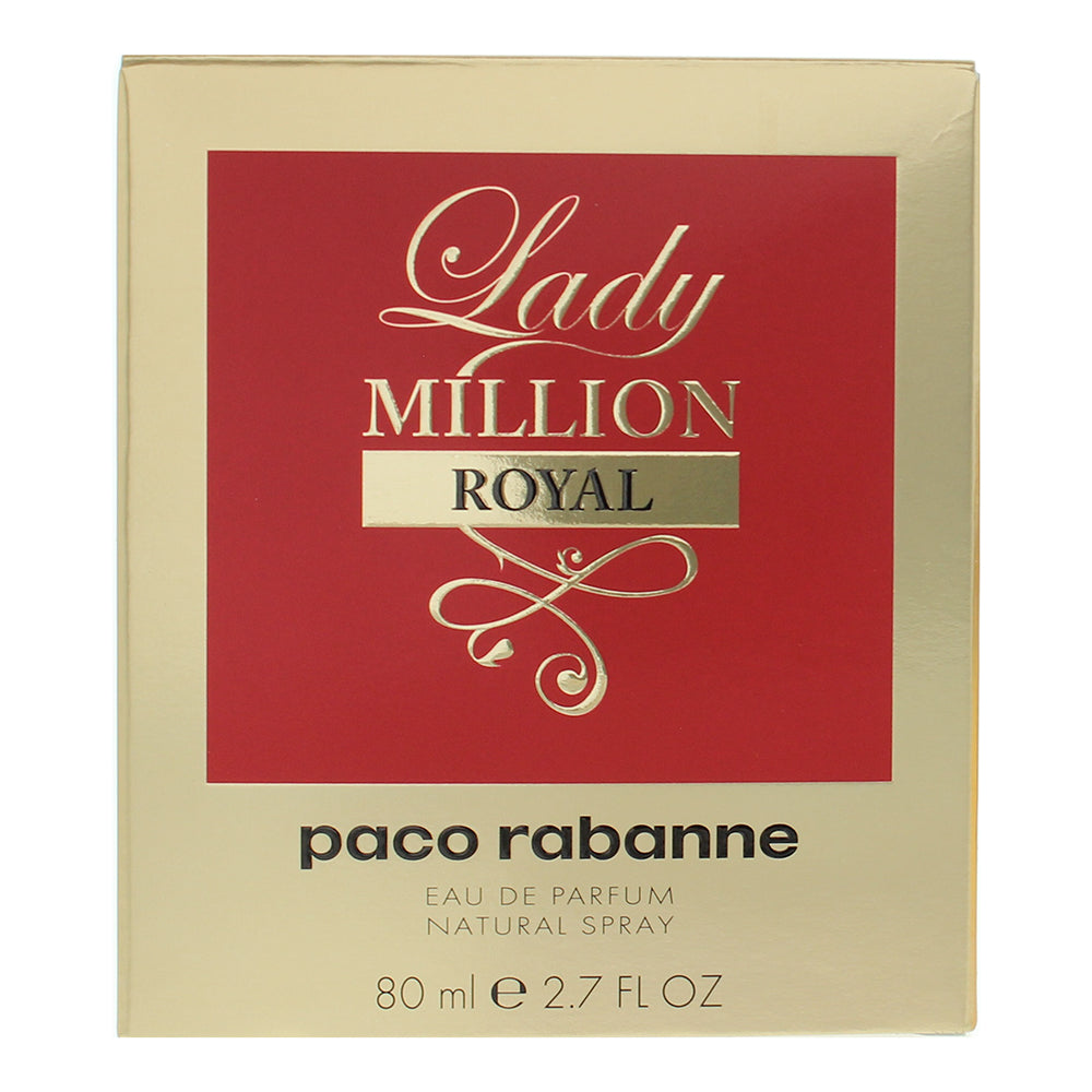 Paco Rabanne Lady Million Royal Eau de Parfum 80ml - Box