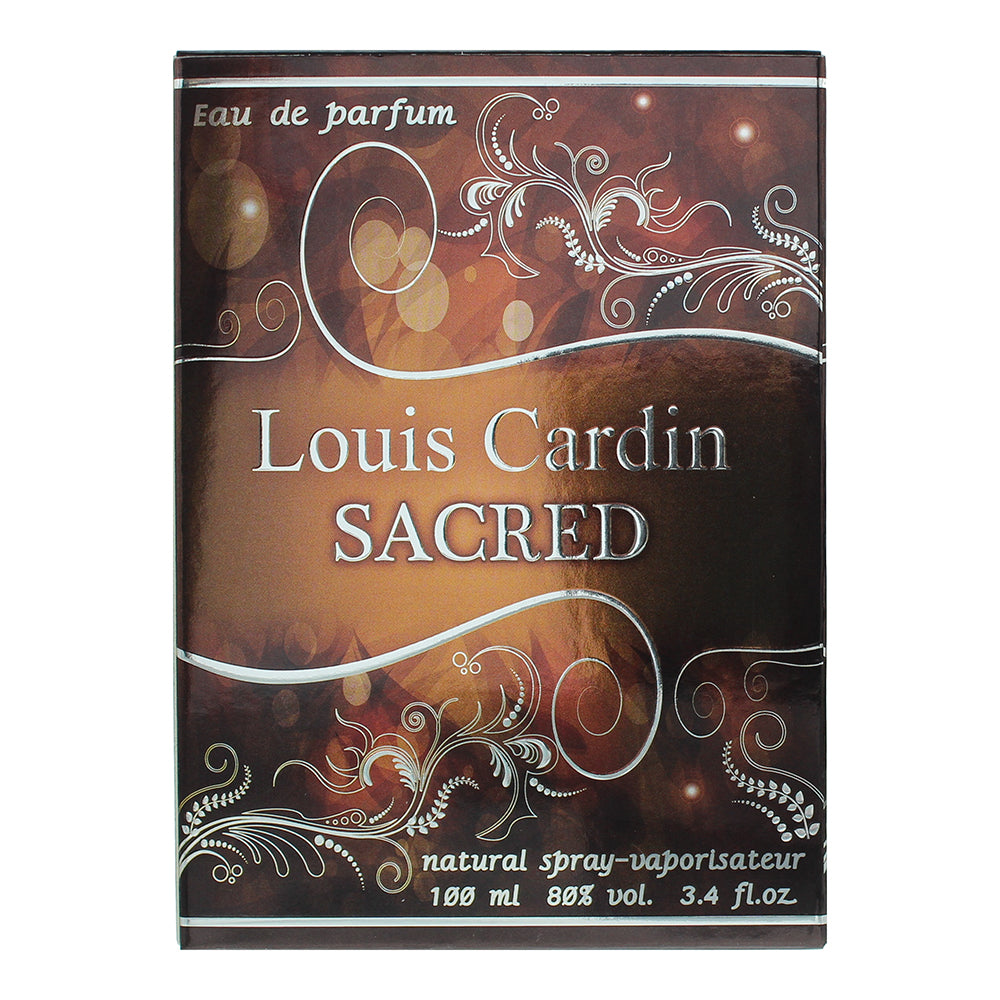 Louis Cardin Sacred Eau de Parfum 100ml - Box