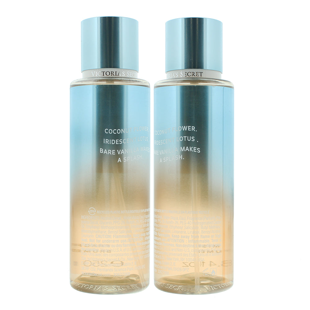 Victoria's Secret Bare Vanilla Splash Fragrance Mist 250ml - Ingredients