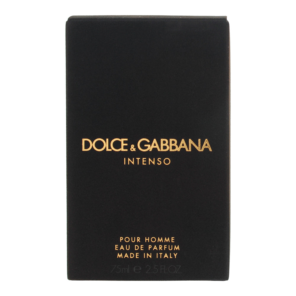 Dolce & Gabbana Pour Homme Intenso Eau de Parfum 75ml - Box