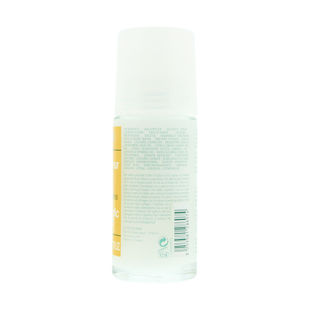 L'occitane Aromachologie Refreshing Aromatics Deodorant Roll-On 50ml