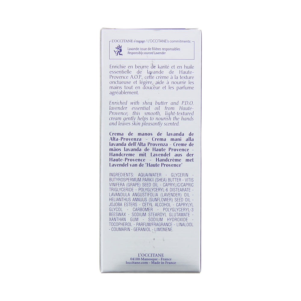 L'occitane Lavender Hand Cream 75ml